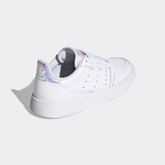 Originales Adidas Supercourt Niños Blancas | 26BUITWQ