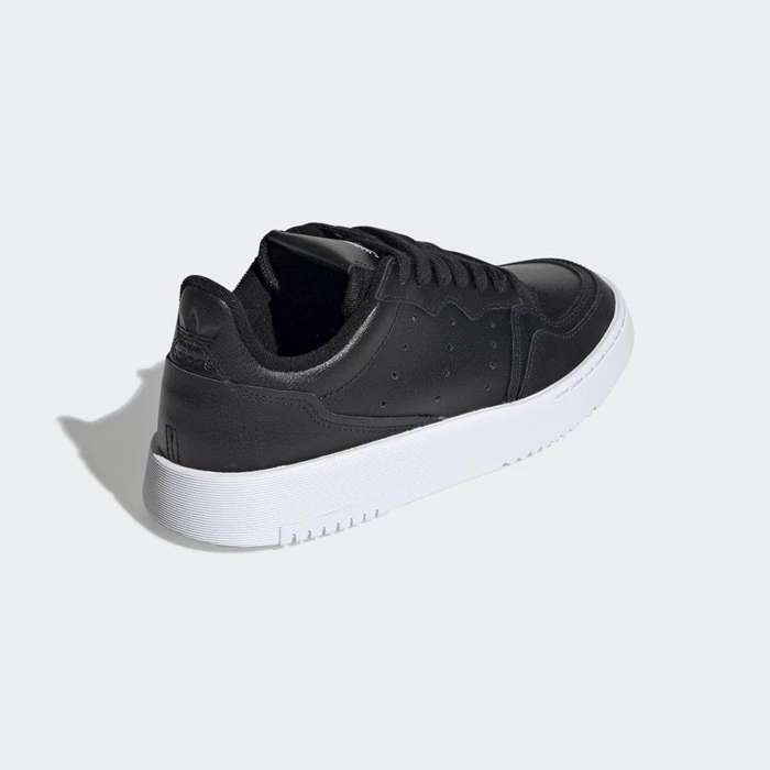 Originales Adidas Supercourt Niños Negras | 50RHNJFE