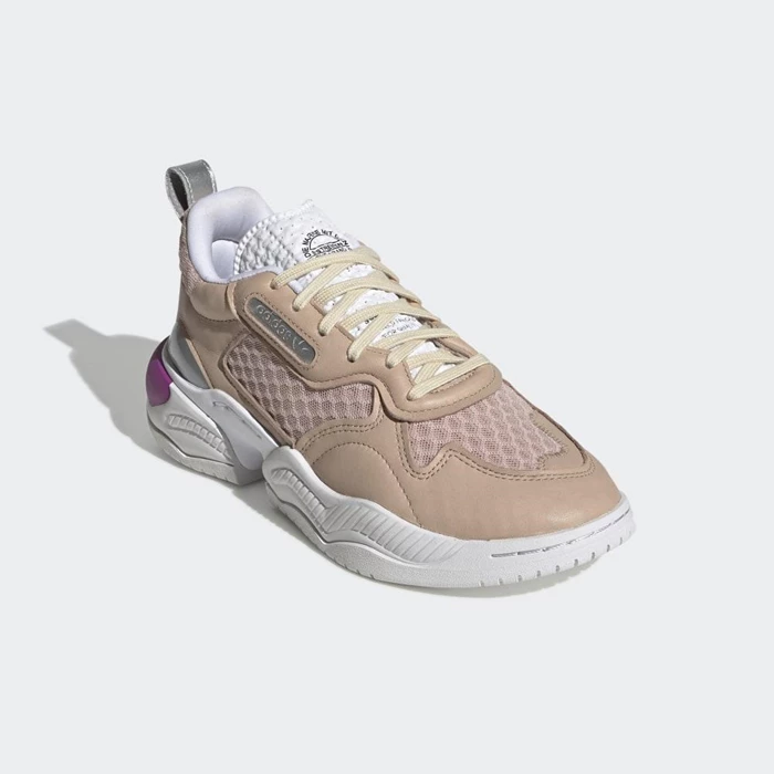 Originales Adidas Supercourt RX Mujer Beige | 28DWJYQN