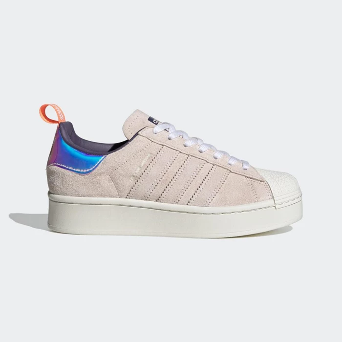 Originales Adidas Superstar Bold Girls Are Awesome Mujer Blancas | 86EFTADB