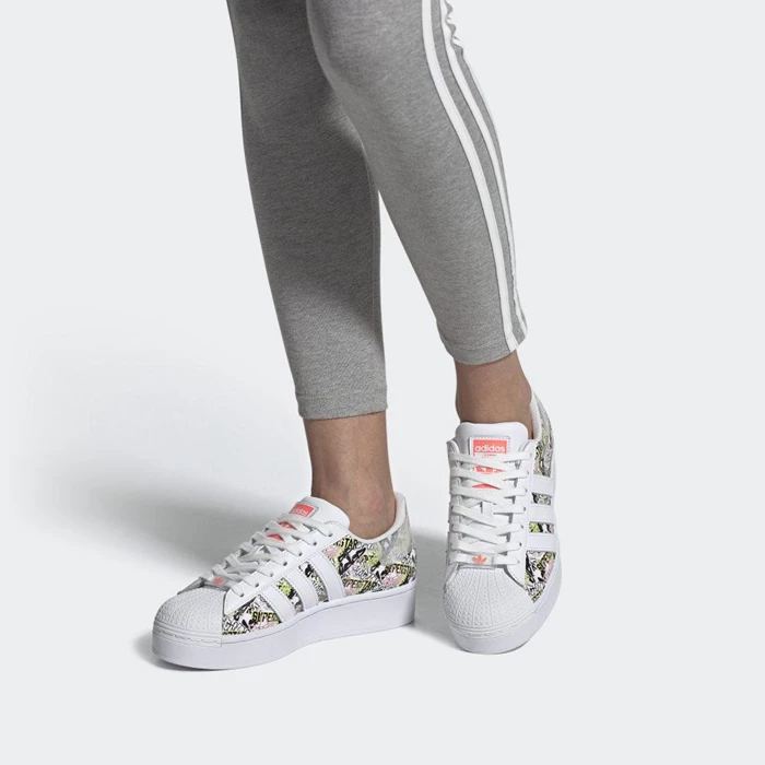 Originales Adidas Superstar Bold Mujer Blancas | 98LXDZOE