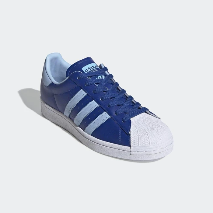 Originales Adidas Superstar Hombre Azules | 75HIBOAC