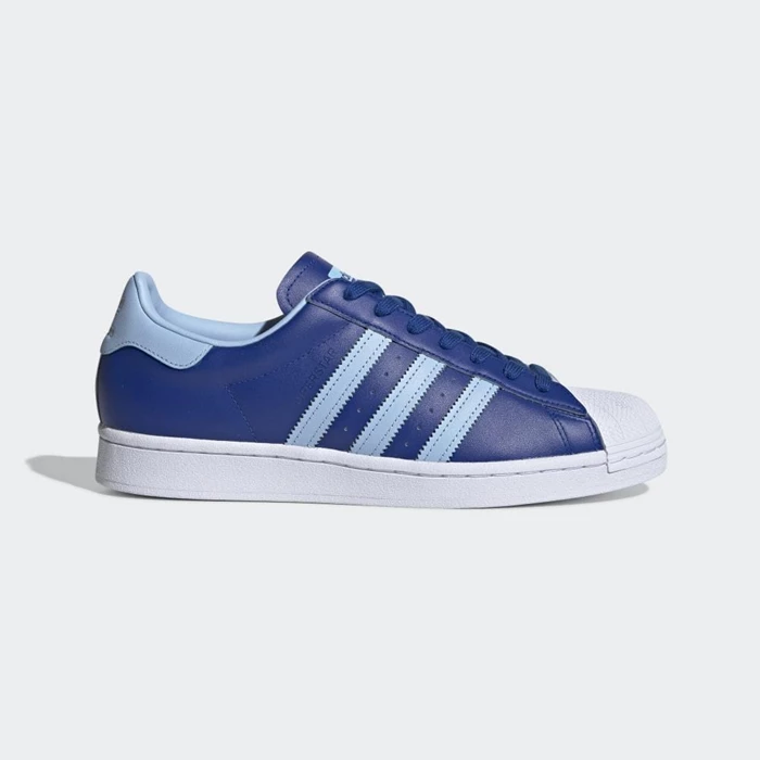 Originales Adidas Superstar Hombre Azules | 75HIBOAC