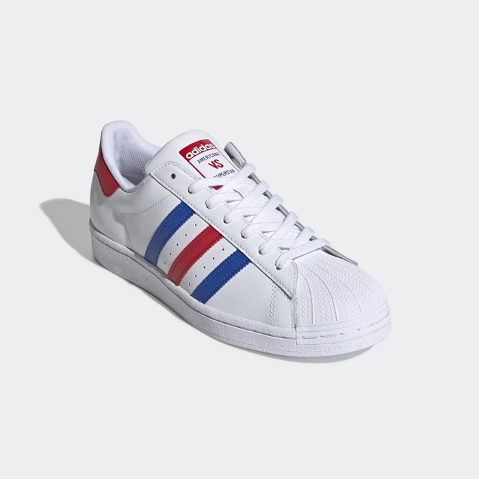 Originales Adidas Superstar Hombre Blancas | 96BOSDKL