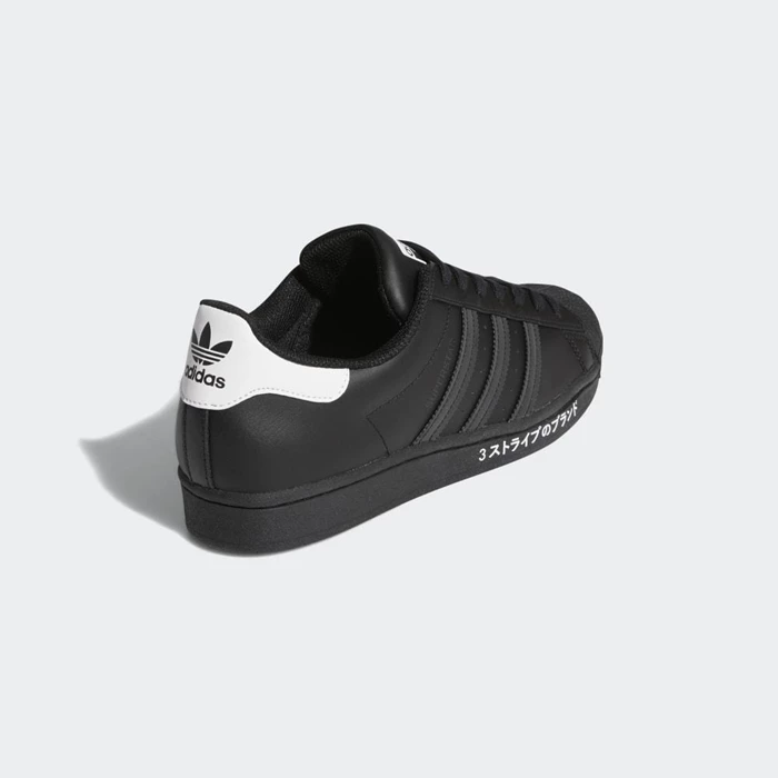 Originales Adidas Superstar Hombre Negras | 19URBXKZ