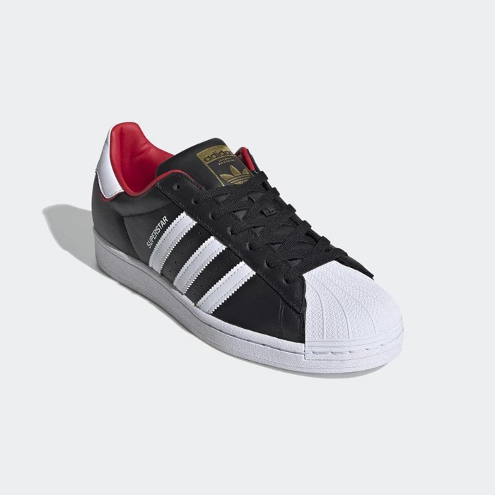 Originales Adidas Superstar Hombre Negras | 25ZBHWAU