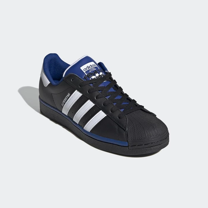 Originales Adidas Superstar Hombre Negras | 28HFQXWS