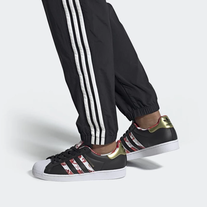 Originales Adidas Superstar Hombre Negras | 39XZOFIC