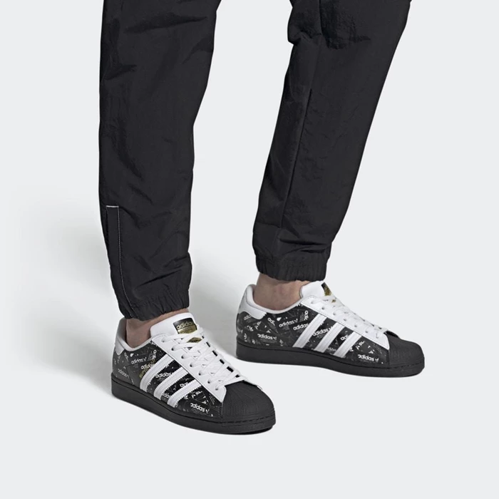 Originales Adidas Superstar Hombre Negras | 42SQTRKM