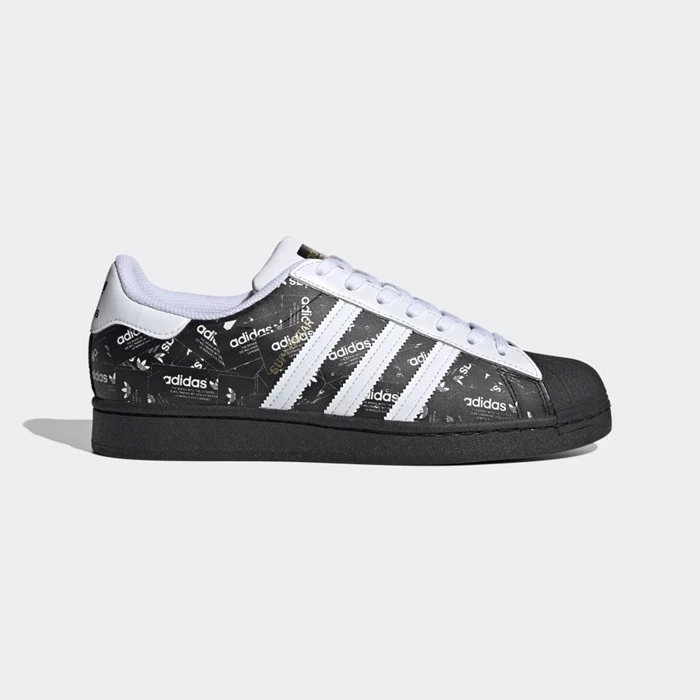 Originales Adidas Superstar Hombre Negras | 42SQTRKM