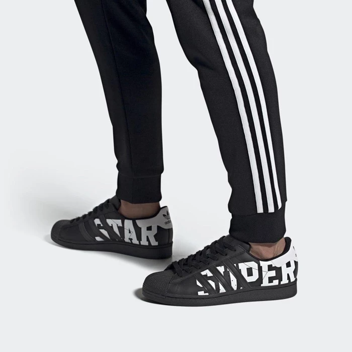 Originales Adidas Superstar Hombre Negras | 53NJSHYD