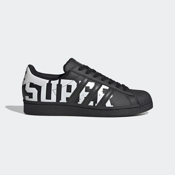 Originales Adidas Superstar Hombre Negras | 53NJSHYD