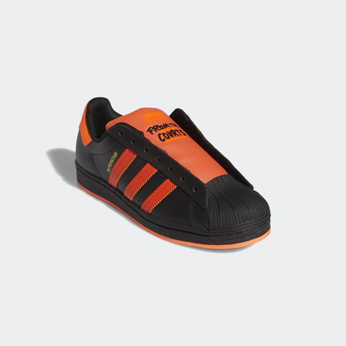 Originales Adidas Superstar Laceless Hombre Negras | 03HWXRCU