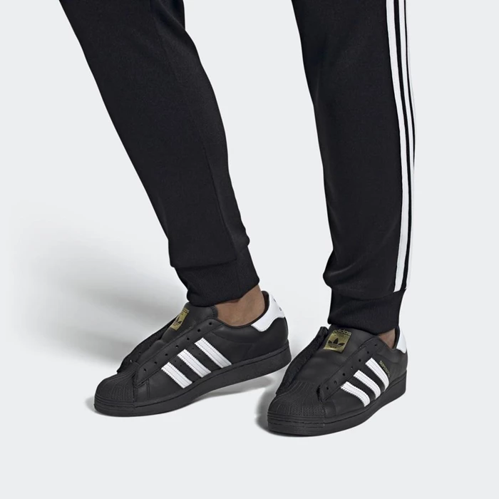 Originales Adidas Superstar Laceless Hombre Negras | 34RASCGQ