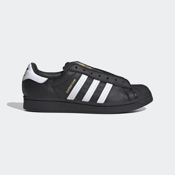 Originales Adidas Superstar Laceless Hombre Negras | 34RASCGQ