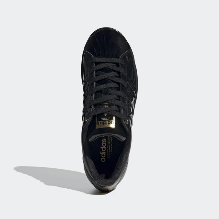 Originales Adidas Superstar Metal Toe Mujer Negras | 97CQZBVF