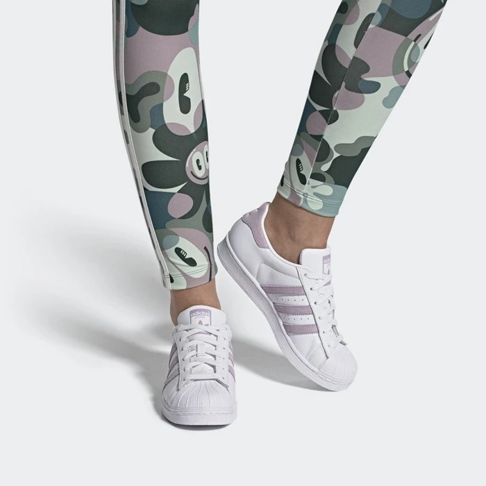 Originales Adidas Superstar Mujer Blancas | 01CGXZFS