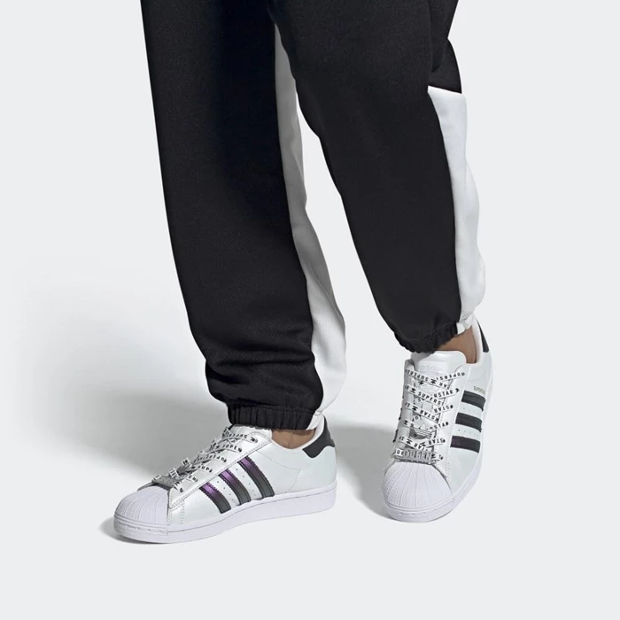 Originales Adidas Superstar Mujer Blancas | 10ACFNYG