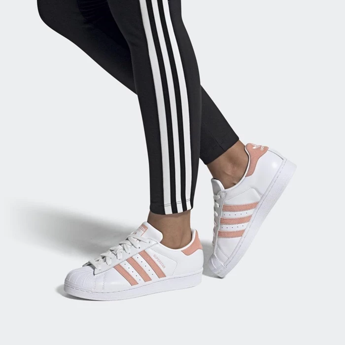 Originales Adidas Superstar Mujer Blancas | 98XQEMUI