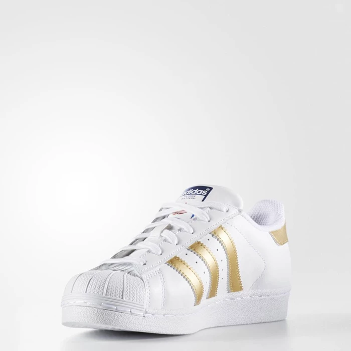 Originales Adidas Superstar Niños Blancas | 19BFTKMZ