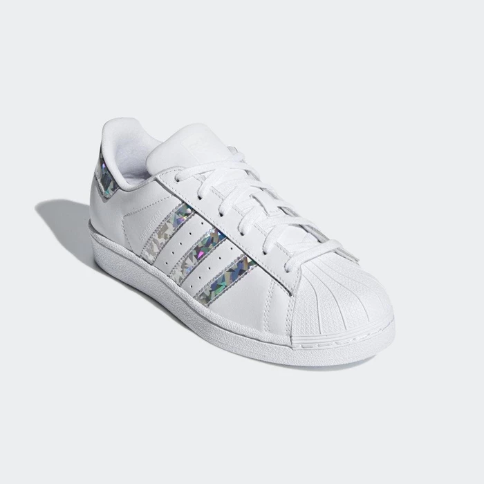 Originales Adidas Superstar Niños Blancas | 40ZHQTOS