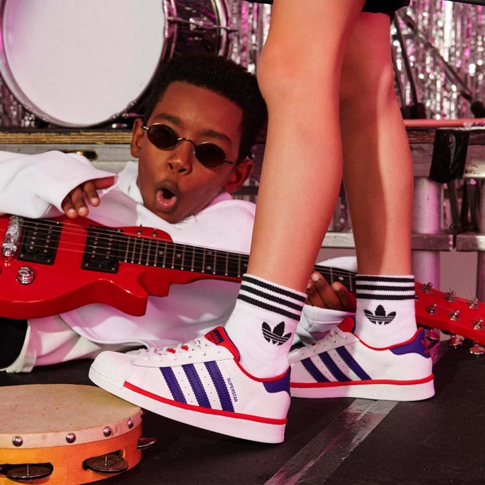 Originales Adidas Superstar Niños Blancas | 80ZYTPGD