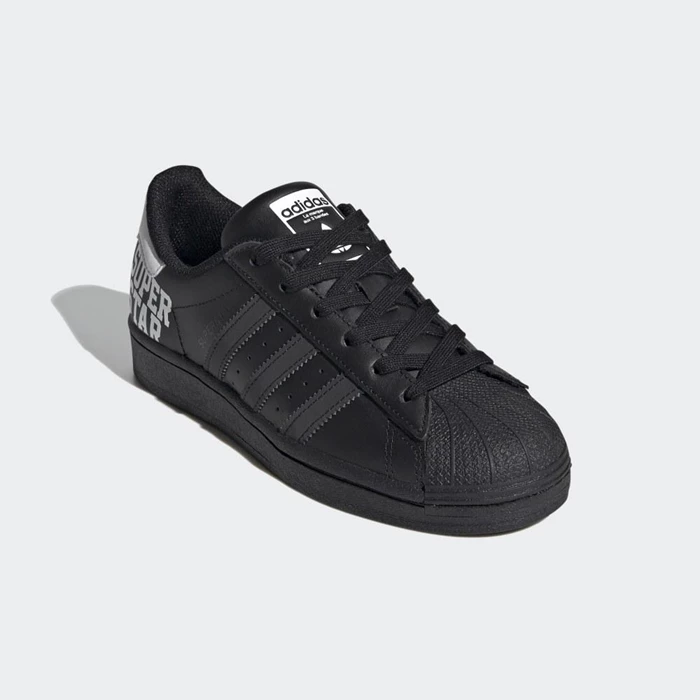 Originales Adidas Superstar Niños Negras | 10IODGCN