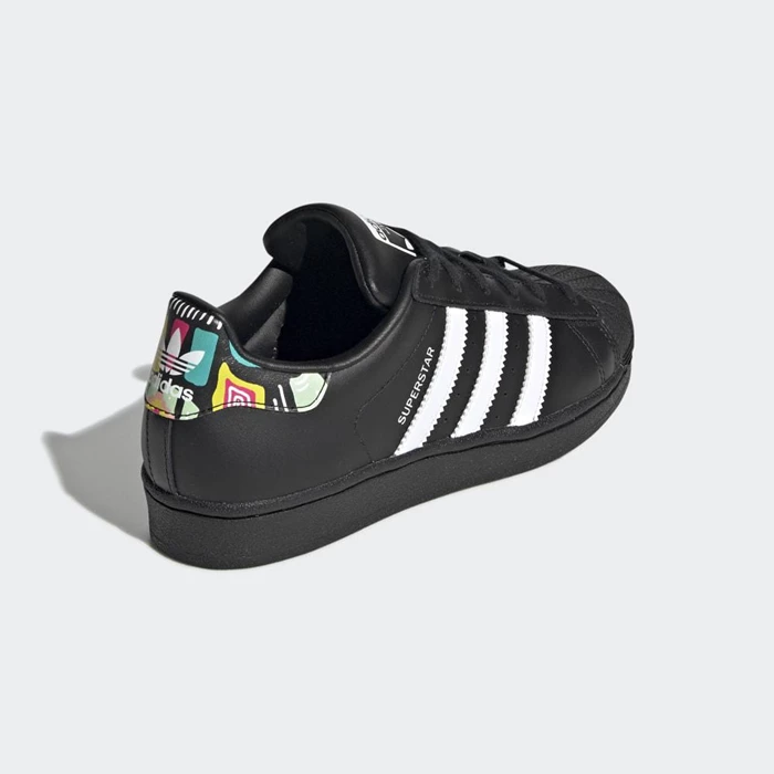 Originales Adidas Superstar Niños Negras | 37FJCAXZ