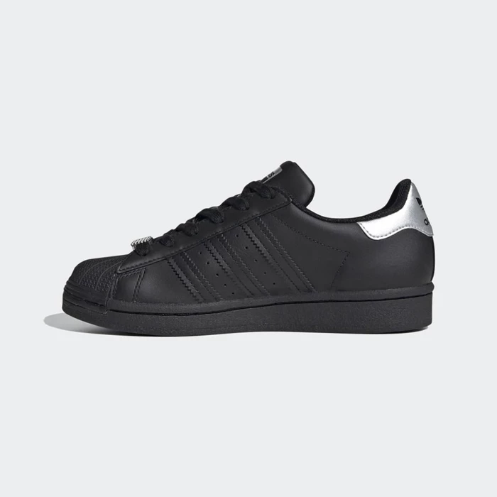 Originales Adidas Superstar Niños Negras | 42MEBAQJ