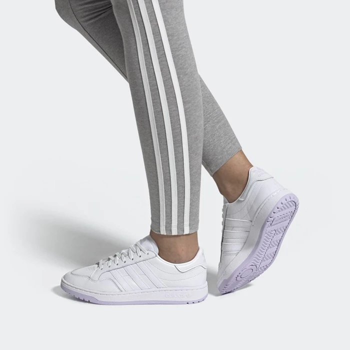 Originales Adidas Team Court Mujer Blancas | 70BHFGID