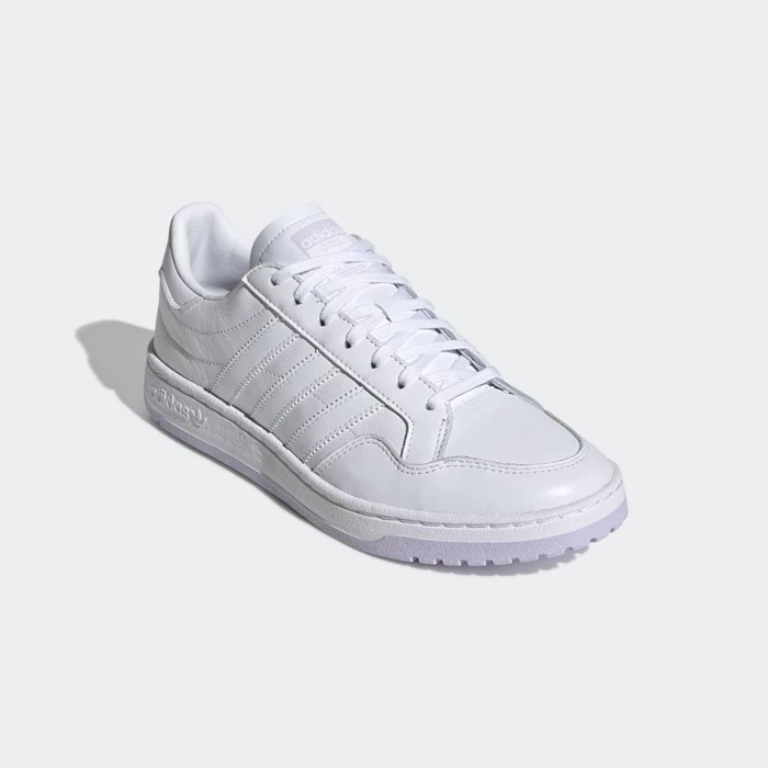 Originales Adidas Team Court Mujer Blancas | 70BHFGID