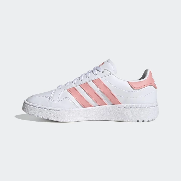 Originales Adidas Team Court Niños Blancas | 24ZYDICL