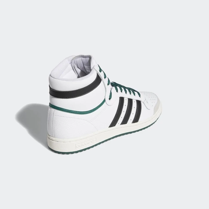 Originales Adidas Top Ten Hi Hombre Blancas | 25ICKEBL