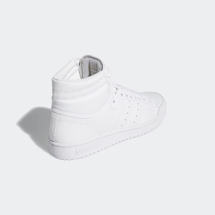 Originales Adidas Top Ten Hi Hombre Blancas | 86JXPKIB