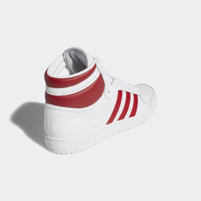 Originales Adidas Top Ten Hi Hombre Blancas | 95DZMHBY