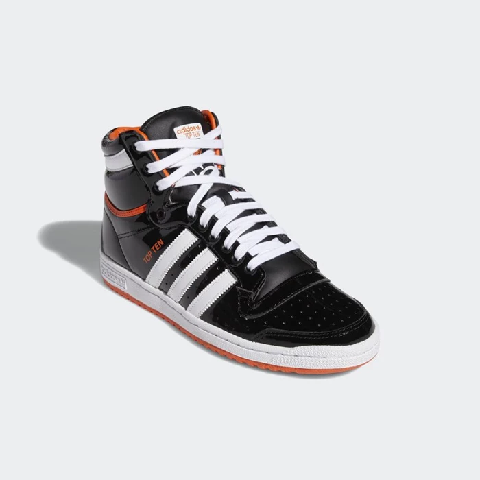 Originales Adidas Top Ten Hi Hombre Negras | 23CEYVJN