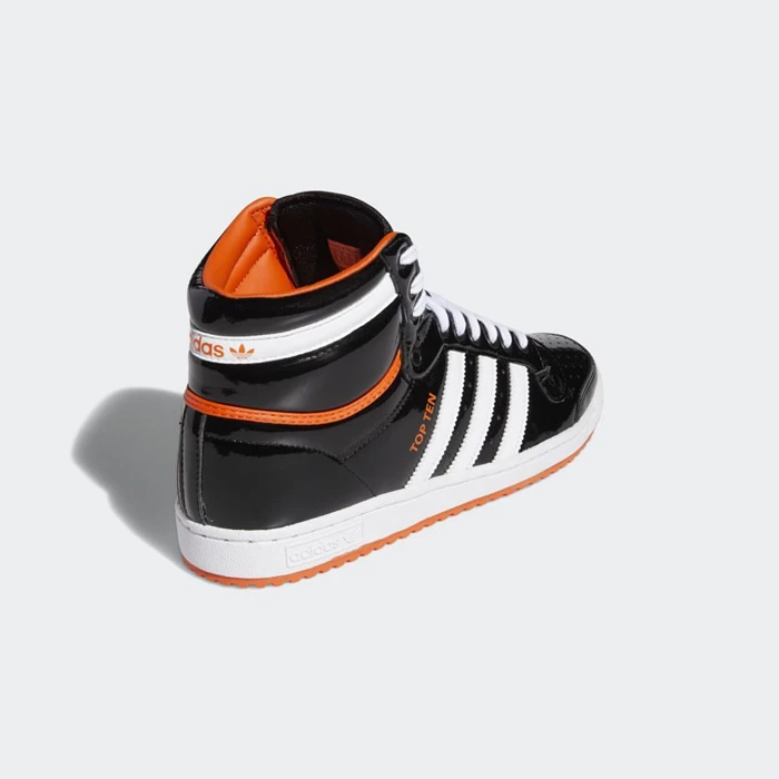 Originales Adidas Top Ten Hi Hombre Negras | 23CEYVJN