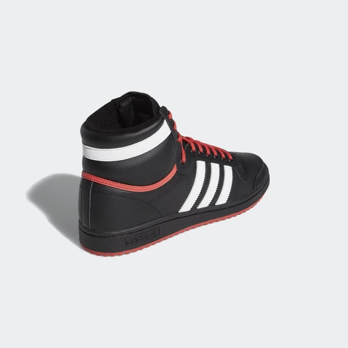 Originales Adidas Top Ten Hi Hombre Negras | 46FXQIAM