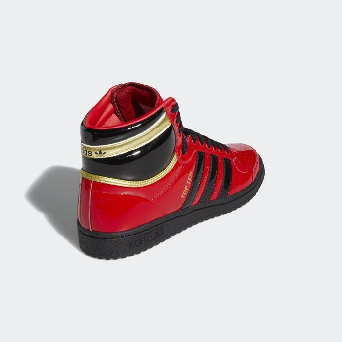 Originales Adidas Top Ten Hi Hombre Rojas | 34CKBZLU