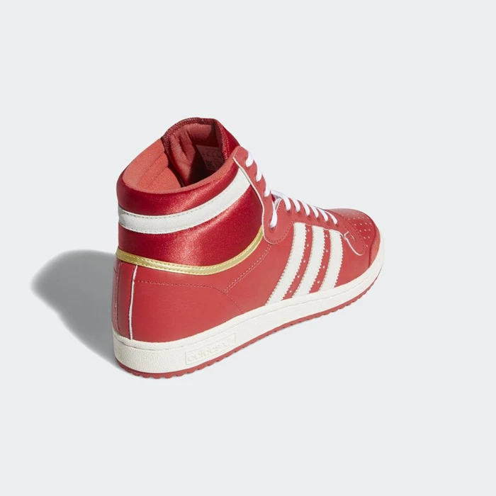 Originales Adidas Top Ten Hi Hombre Rojas | 78VIARUG