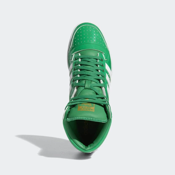 Originales Adidas Top Ten Hi Hombre Verde | 27WSDXPG