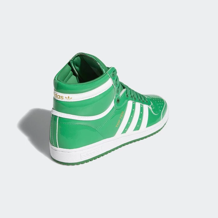 Originales Adidas Top Ten Hi Hombre Verde | 27WSDXPG