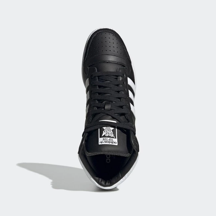 Originales Adidas Top Ten Hi Mujer Negras | 32UGDYKS