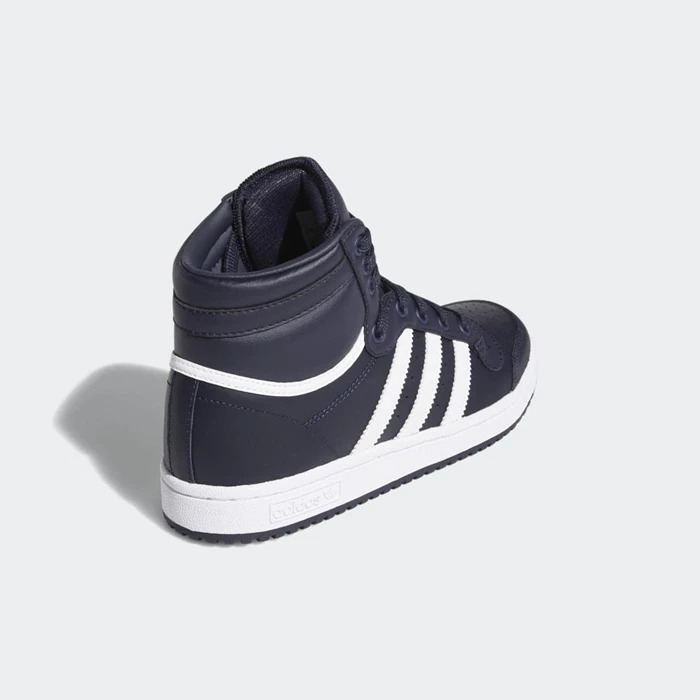 Originales Adidas Top Ten Hi Niños Azules | 47SPXQTV