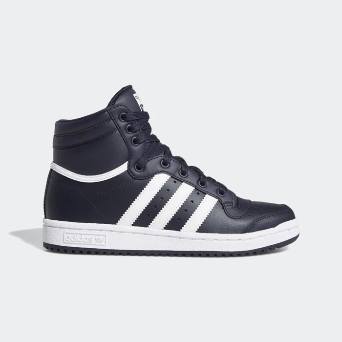 Originales Adidas Top Ten Hi Niños Azules | 47SPXQTV