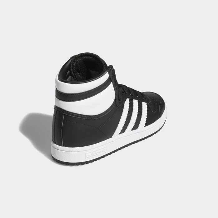 Originales Adidas Top Ten Hi Niños Negras | 58WYMKSI