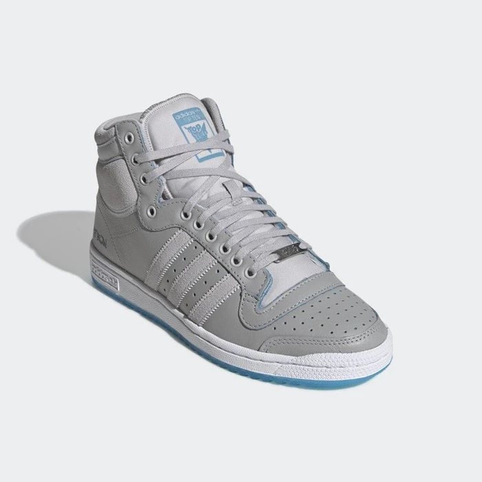 Originales Adidas Top Ten Hi Star Wars Obi-Wan Kenobi Mujer Gris | 49IFUZLO