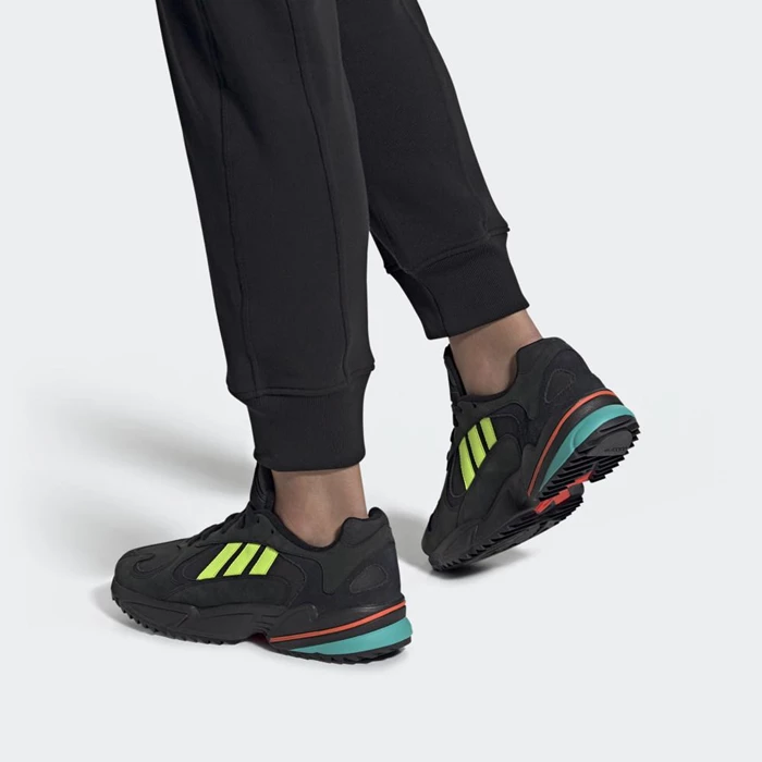 Originales Adidas Yung-1 Trail Hombre Negras | 81EVOAHX