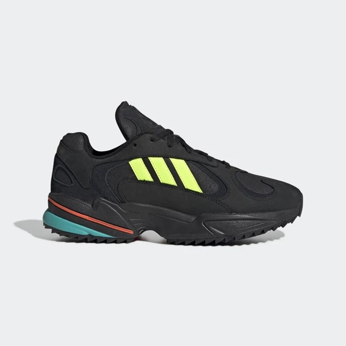 Originales Adidas Yung-1 Trail Hombre Negras | 81EVOAHX