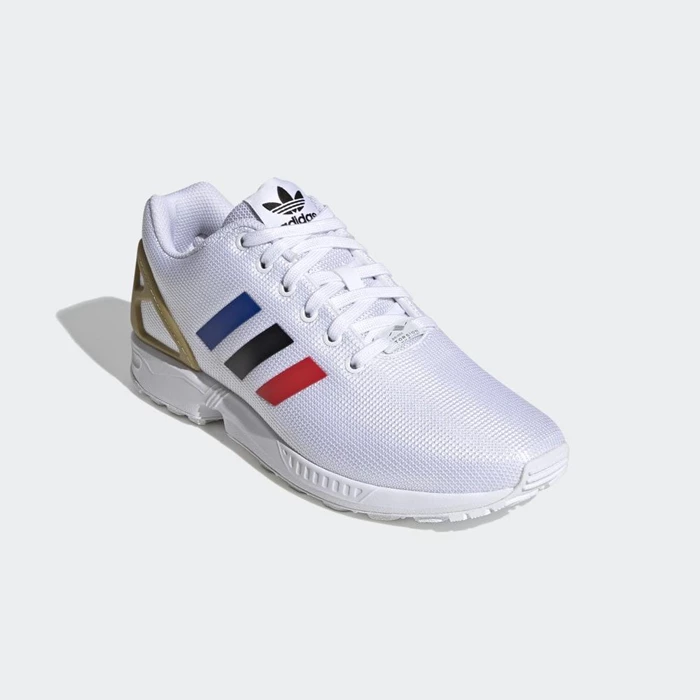 Originales Adidas ZX Flux Hombre Blancas | 48XTJHAR